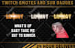 create custom twitch emotes and sub badges