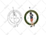 design best quality important golf logo