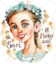 paint cute watercolor portrait