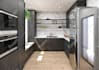 design and render all interiors and kitchen and bathroom