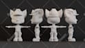 create 3d cute character modeling design for game printing sclupting