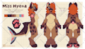 draw a reference sheet for your character