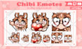 draw chibi emotes in my style