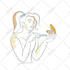 do in 9 hours minimalist one line art illustration apik tenan jajalo