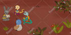 create hand drawn childrens book illustration