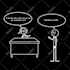 draw professional stickfigure a high quality