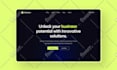 design modern landing page using figma or adobe xd