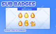 do custom cool sub badges twitch