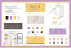 a design elegant signature logo and branding kit with copyright