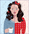 create an illustration for web, apps, book, or print