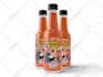 design a creative unique hot sauce label
