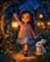 do children book illustration and watercolor illustration