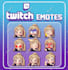 draw cute chibi emotes for twitch and discord emoji