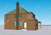 do 3d house exterior design, interior design,3d rendering