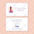 create modern minimalist business card design