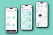 design mobile app UX UI in figma