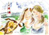 draw a custom watercolor picture for you