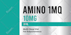 design clean peptide vial label, vial label design, product label design