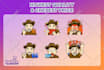 design emote and sub badges