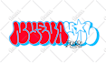 draw graffiti throw up for your brand, logo or personal name