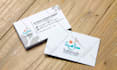 design a professional business card, postcard, thank you card