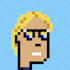 design a custom pixel art avatar or cryptopunk portrait