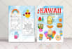 kdp book cover design, children coloring book cover, low content book for kdp