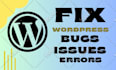 fix any wordpress or PHP issue, theme plugin modify