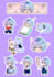 draw cute chibi anime style for avatar, stickers, or gift