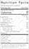 create a nutrition facts panel for your label