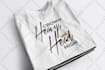 create elegant and colorful typography t shirt design