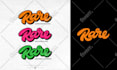 draw custom hand lettering, calligraphy, text and typography logo design