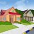 make a professionally made background cartoon illustration
