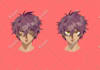 design anime characters and do live2d rigging with vbridger
