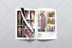 design professional magazine in adobe indesign