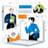 create flat vector illustration for your website, blog, app