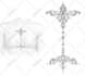 draw custom cyber sigilism and neotribal for you