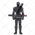 create a pixel art character sprite, portrait or game object