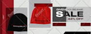 design facebook cover, twitter header, youtube channel art
