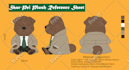 design custom plushie reference sheet stuffed animal character ych concept