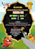 design kids birthday invitations in any disney or cartoon theme