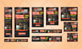 design website banners and headers, google display banner ads, custom web banner