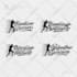 design a custom lettering logo for clothing brand