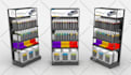 design 3d posm, kiosk, podium, product and retail display stands solution