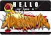 make hand drawn graffiti 3d wildstyle lettering logo art