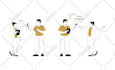 design modern flat vector illustration for website and app