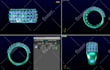 model 3d cad jewelry design and rendering designer