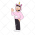 draw your portrait in the gravity falls cartoon style