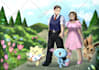 draw pokemon fan art and you as trainer