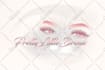 create feminine, beauty,eyelashes,nails and makeup logo